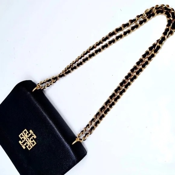 Tory Burch Black Leather Crossbody Bag - Picture 4 of 8